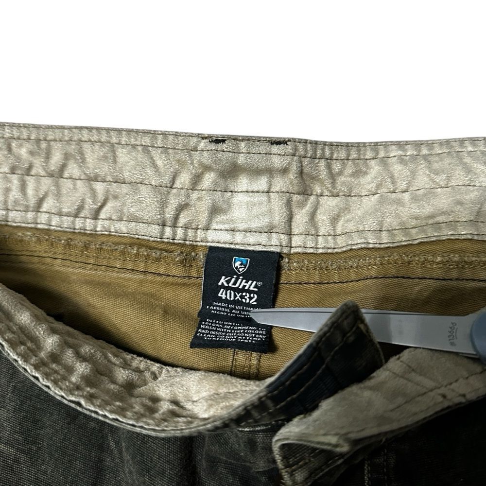 Men's Kuhl Above The Law Pant Olive Brown 40x32 - Picture 8 of 10